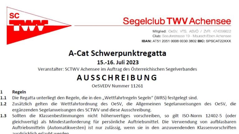 Achensee 2023 15.07-16.07